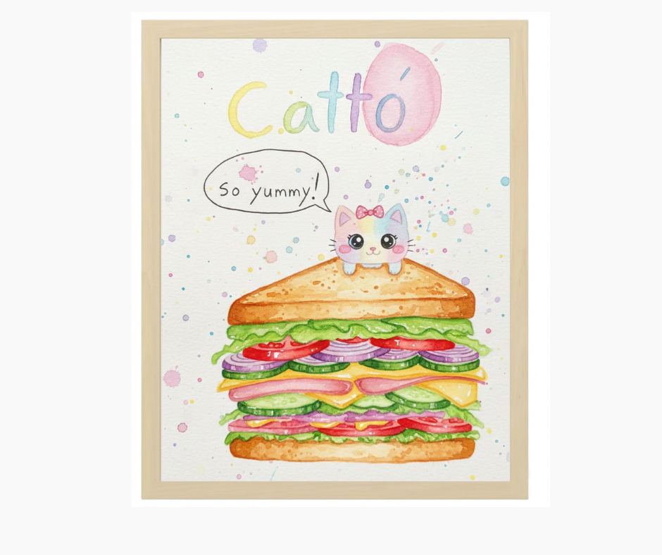 Catto Sandwich by Sofia Angela