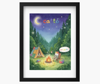Catto Camping Day in the Forest by Sofia Angela