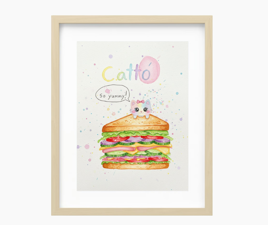 Catto Sandwich by Sofia Angela