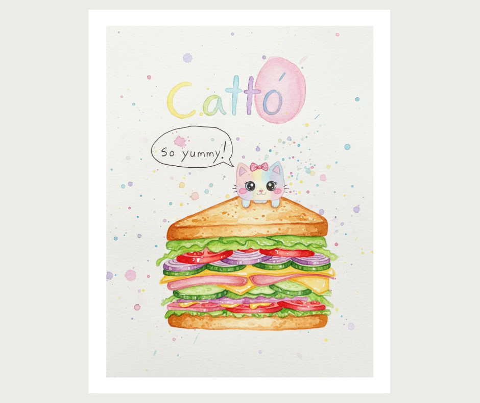 Catto Sandwich by Sofia Angela